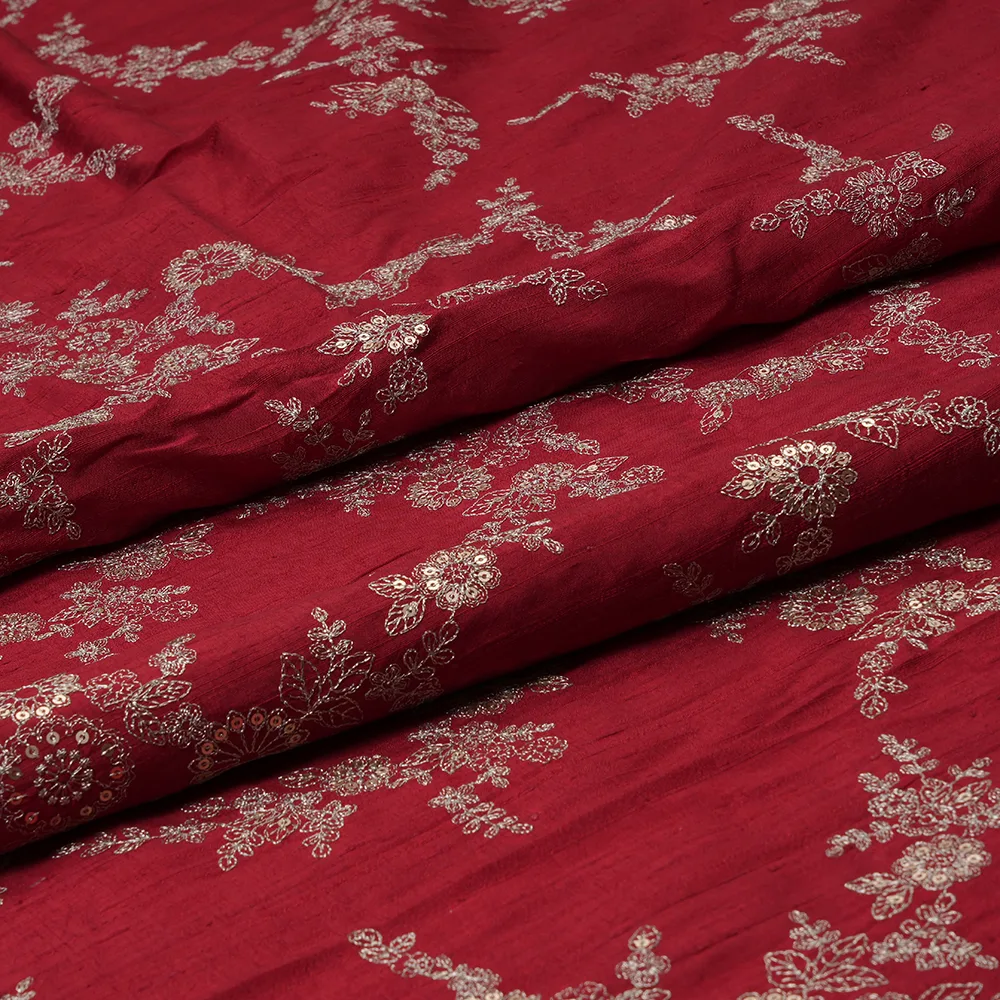 DUPION PLAIN - EMBROIDERY